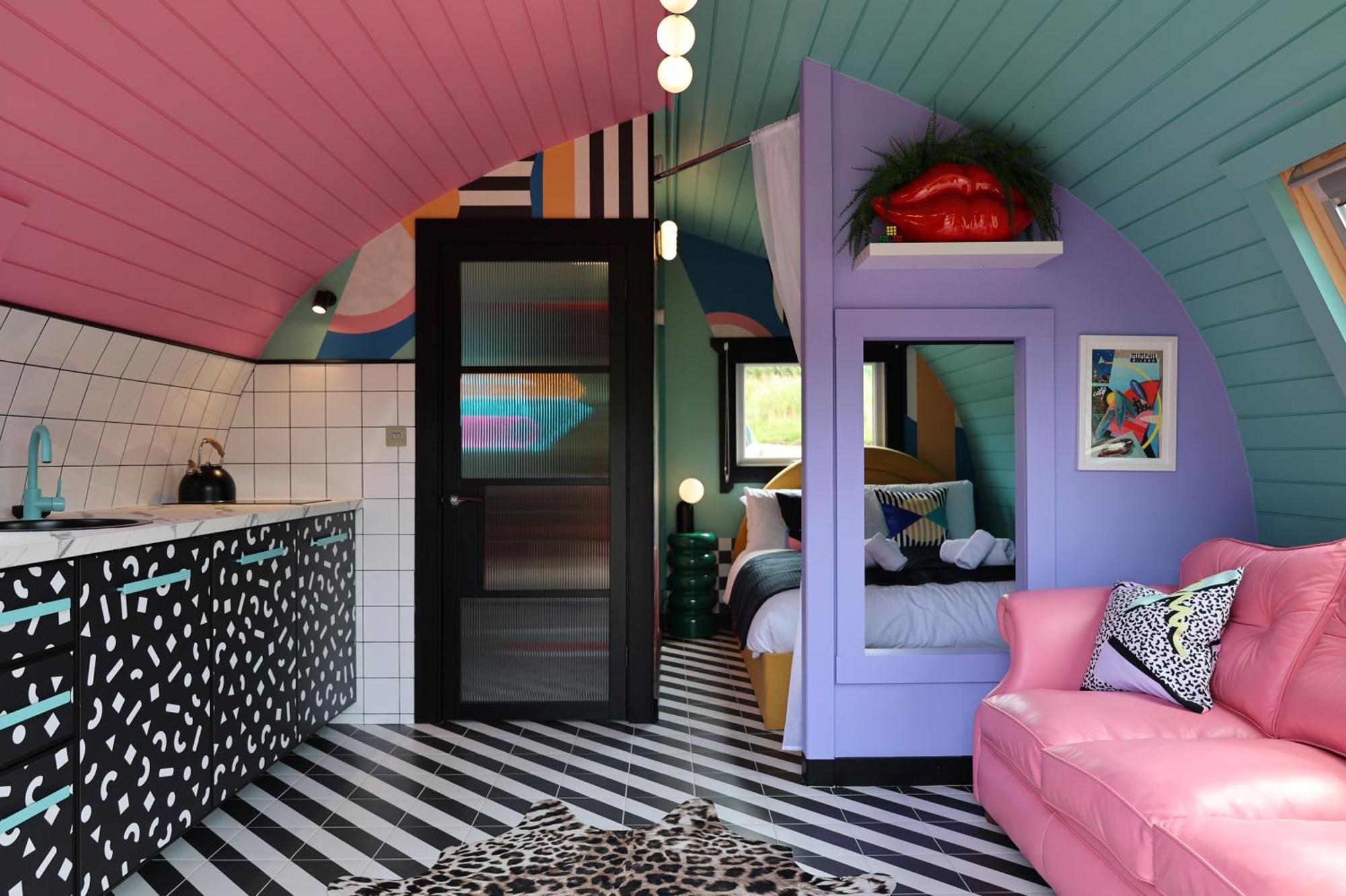 HungertonAmmonite Glamping Pod & Hot Tubアパートメント エクステリア 写真
