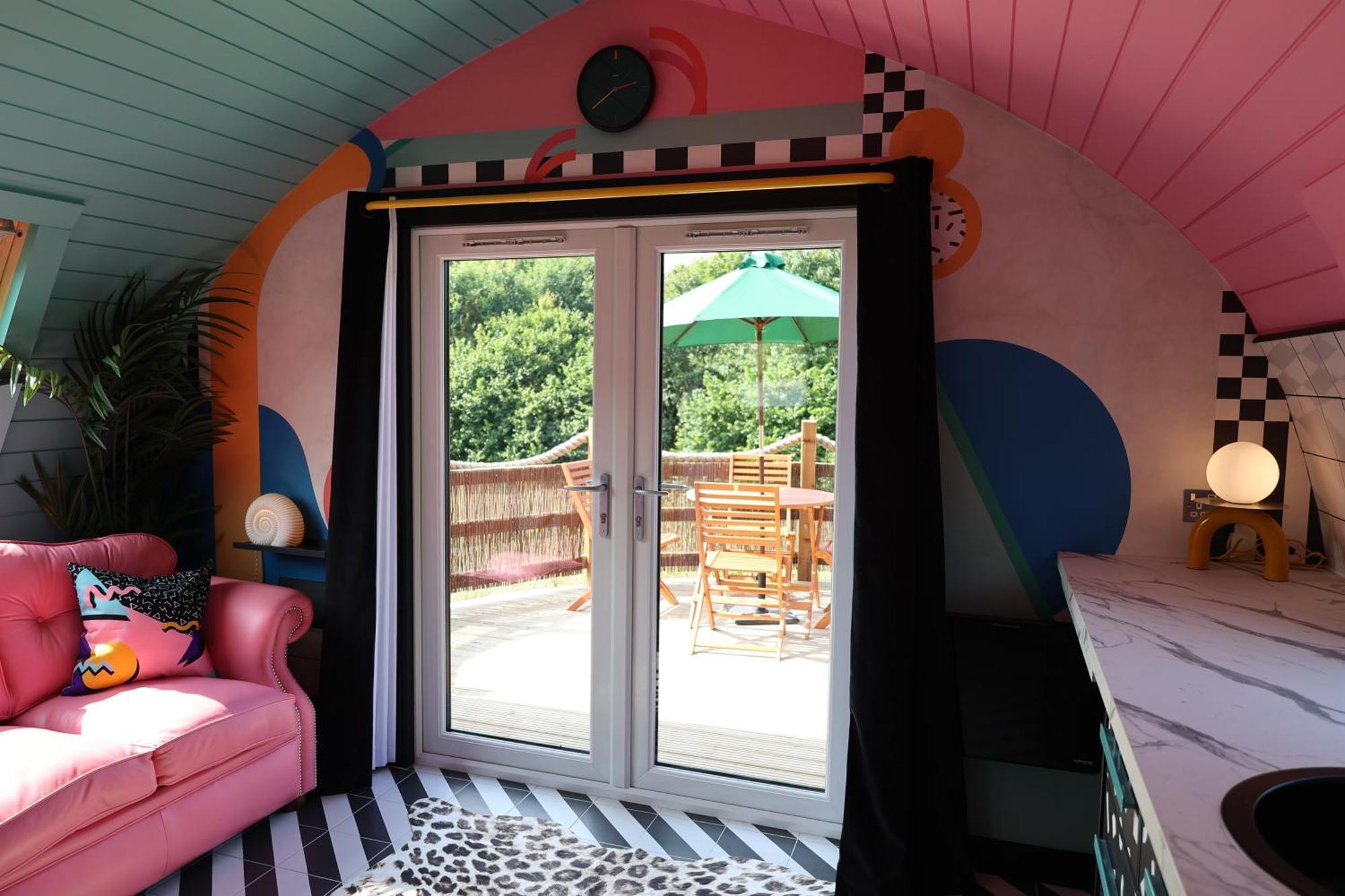 HungertonAmmonite Glamping Pod & Hot Tubアパートメント エクステリア 写真