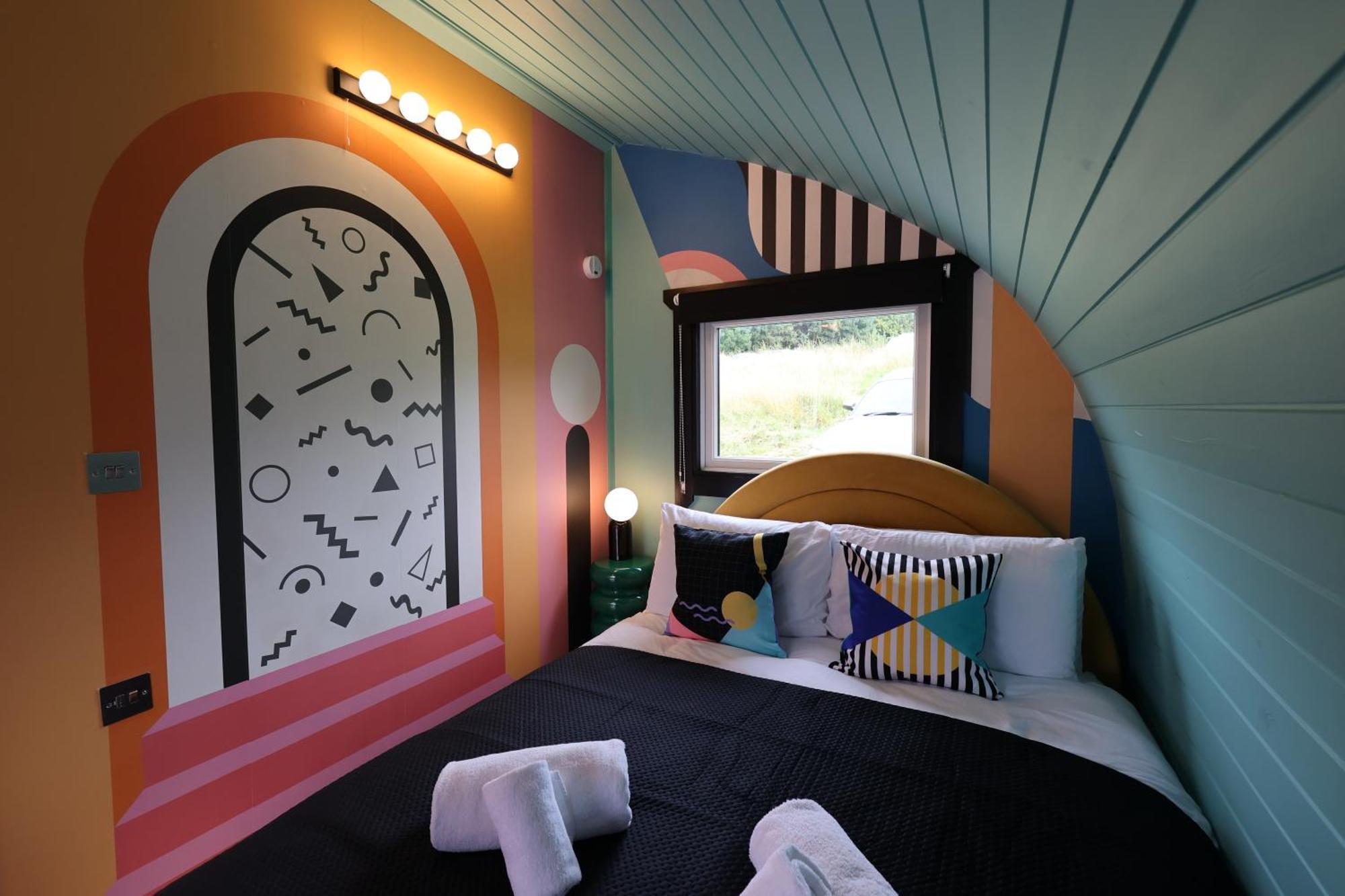 HungertonAmmonite Glamping Pod & Hot Tubアパートメント エクステリア 写真