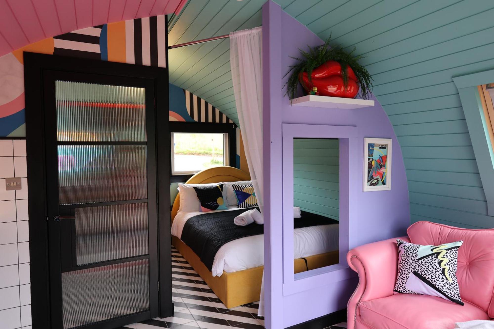 HungertonAmmonite Glamping Pod & Hot Tubアパートメント エクステリア 写真