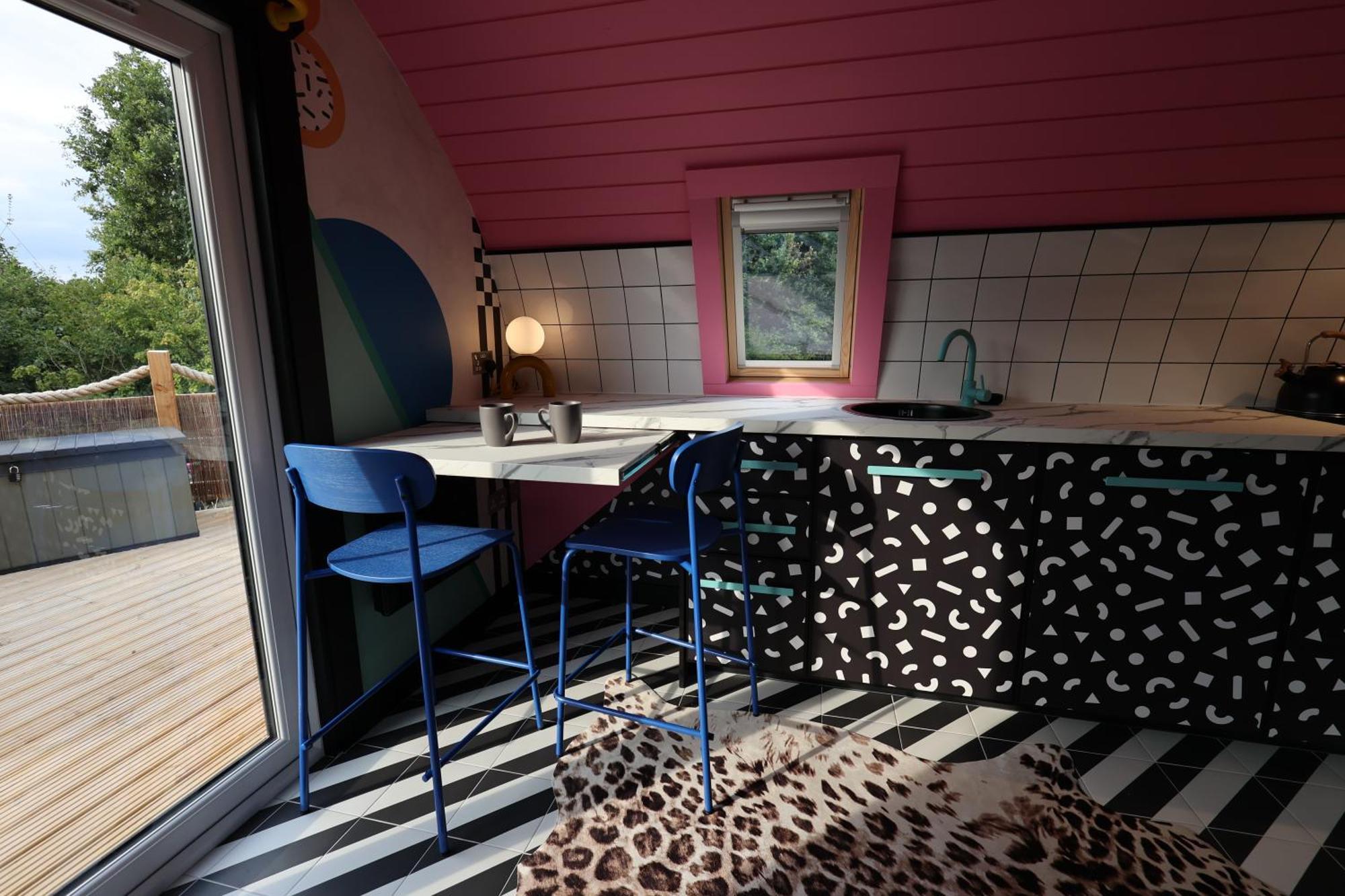 HungertonAmmonite Glamping Pod & Hot Tubアパートメント エクステリア 写真